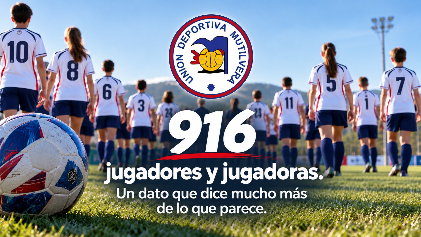 UD Mutilvera en cifras: un club con enorme impacto social